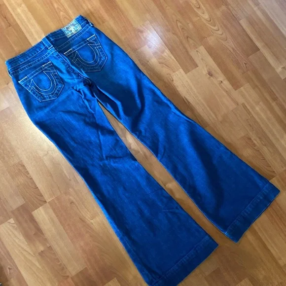 True Religion Wide Leg Jean Size 25 - Picture 13 of 13